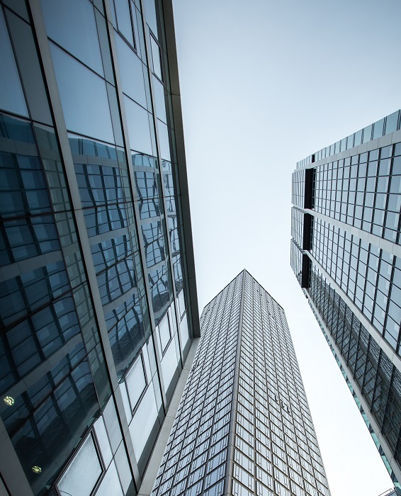 Modern office building